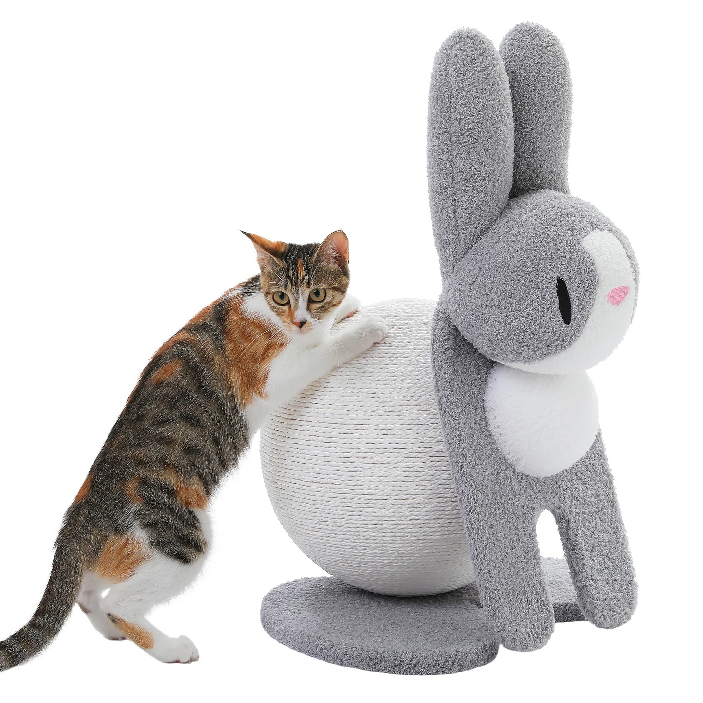Modern Cat Scratching Post with Perch (61 cm)