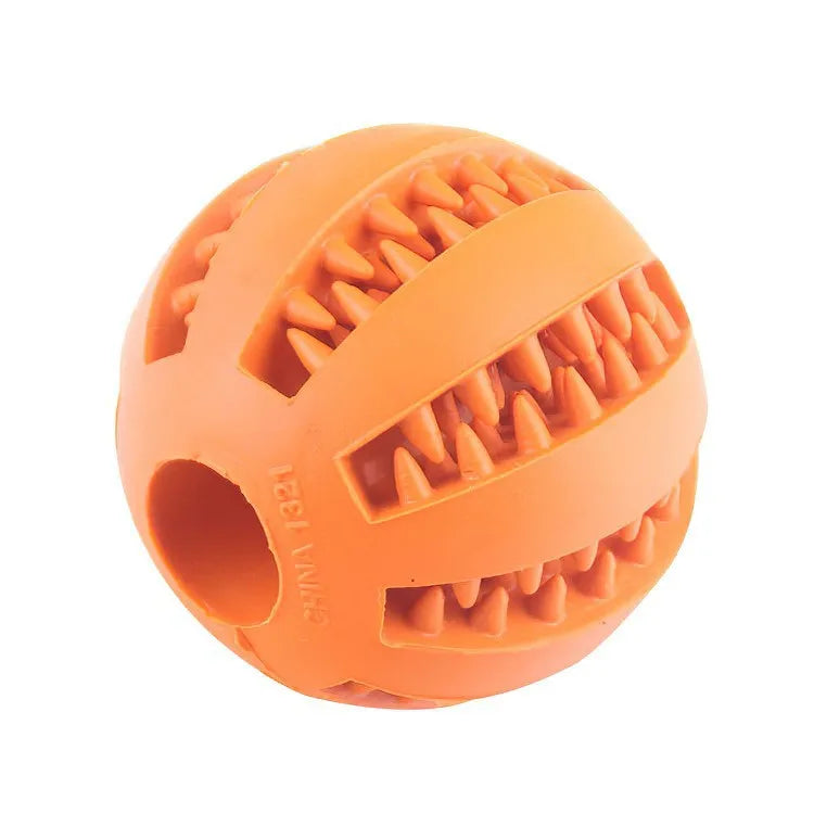 Bite-Resistant Treat Dispensing Dog Chew Ball