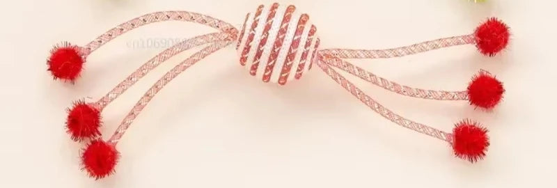 Interactive Rope Ball Cat Toy – Bite-Resistant Chew & Scratch Toy