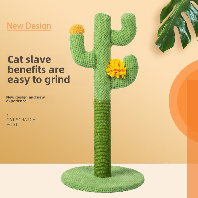 Cactus Cat Scratching Post & Climbing Toy
