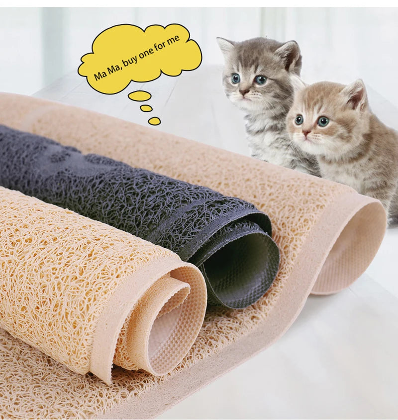 Cute Peanut-Shaped Non-Slip Pet Feeding Mat