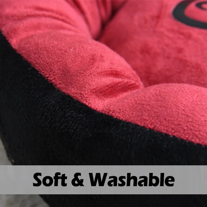 Breathable Cotton Pet Cushion Bed for Cats & Small Dogs