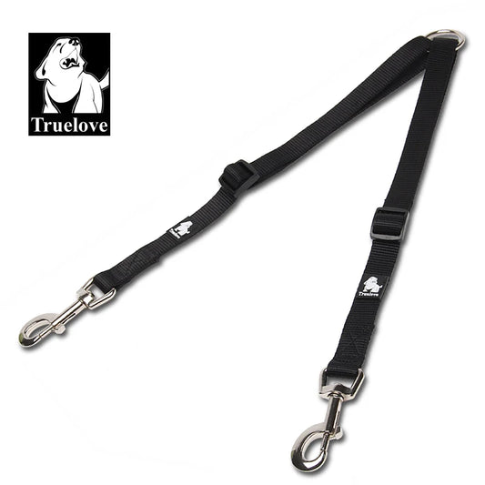 TRUELOVE Double Dog Leash TLL2372 – Reflective No-Tangle Coupler for Two Dogs