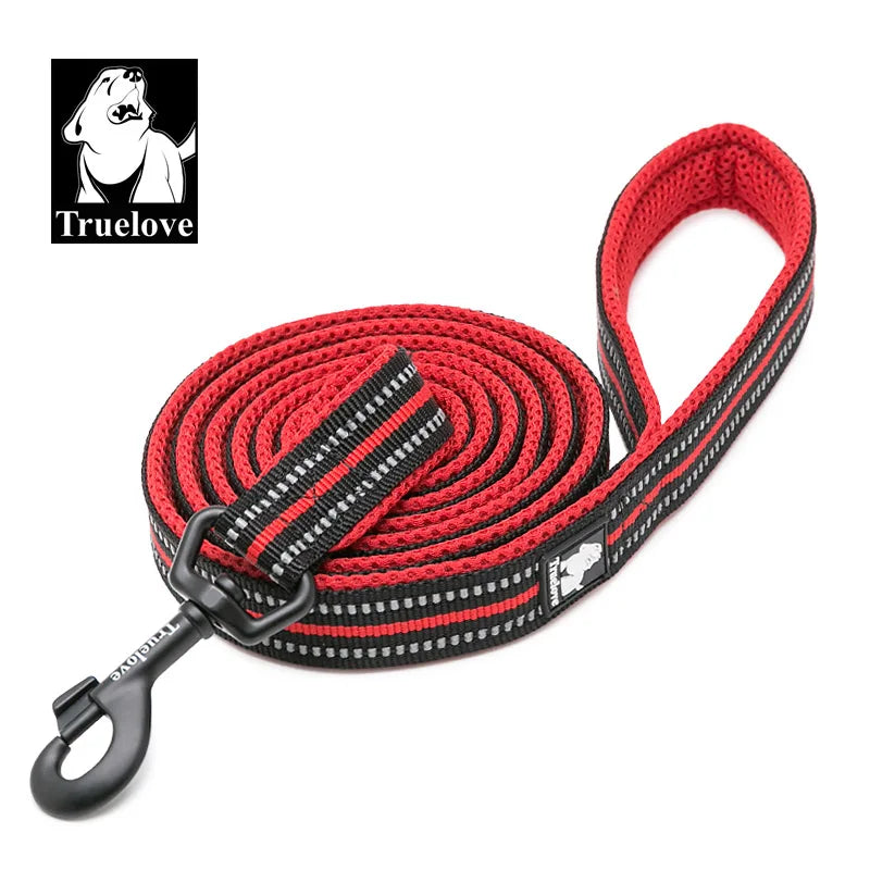TRUELOVE Reflective Dog Leash TLL2111 – Soft Padded Nylon Training Leash (110 cm)