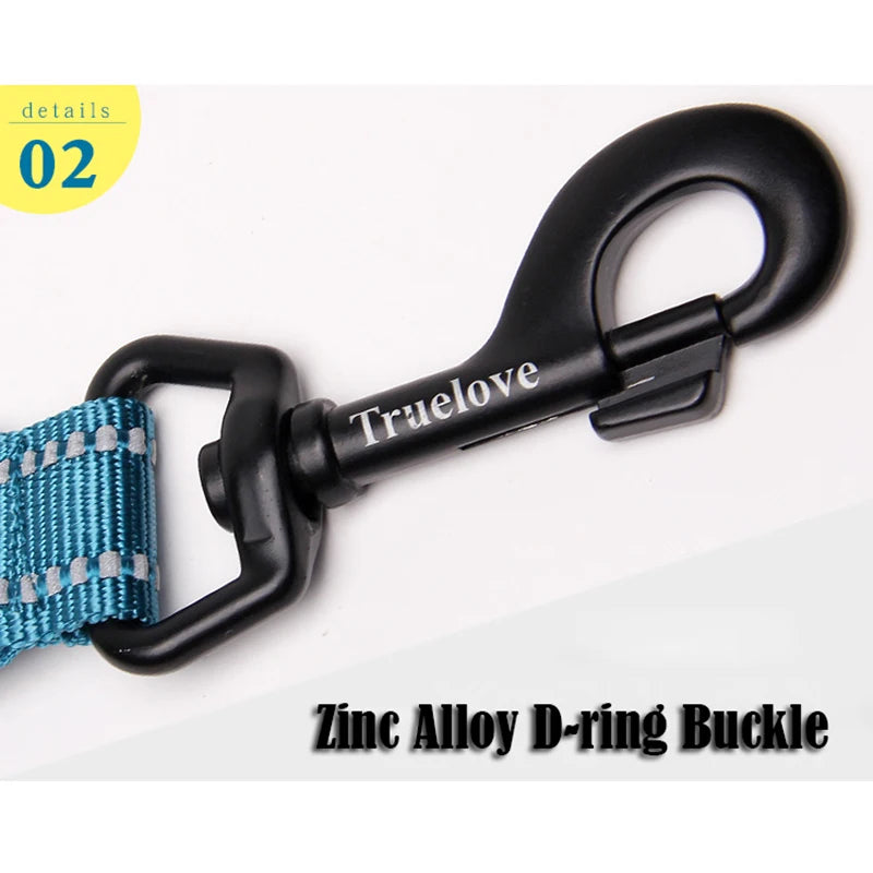 TRUELOVE Reflective Dog Leash TLL2111 – Soft Padded Nylon Training Leash (110 cm)