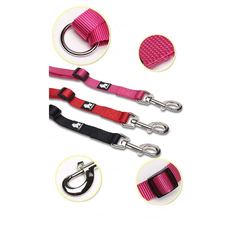 TRUELOVE Double Dog Leash TLL2372 – Reflective No-Tangle Coupler for Two Dogs