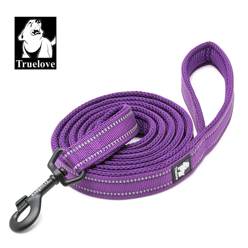 TRUELOVE Reflective Dog Leash TLL2111 – Soft Padded Nylon Training Leash (110 cm)