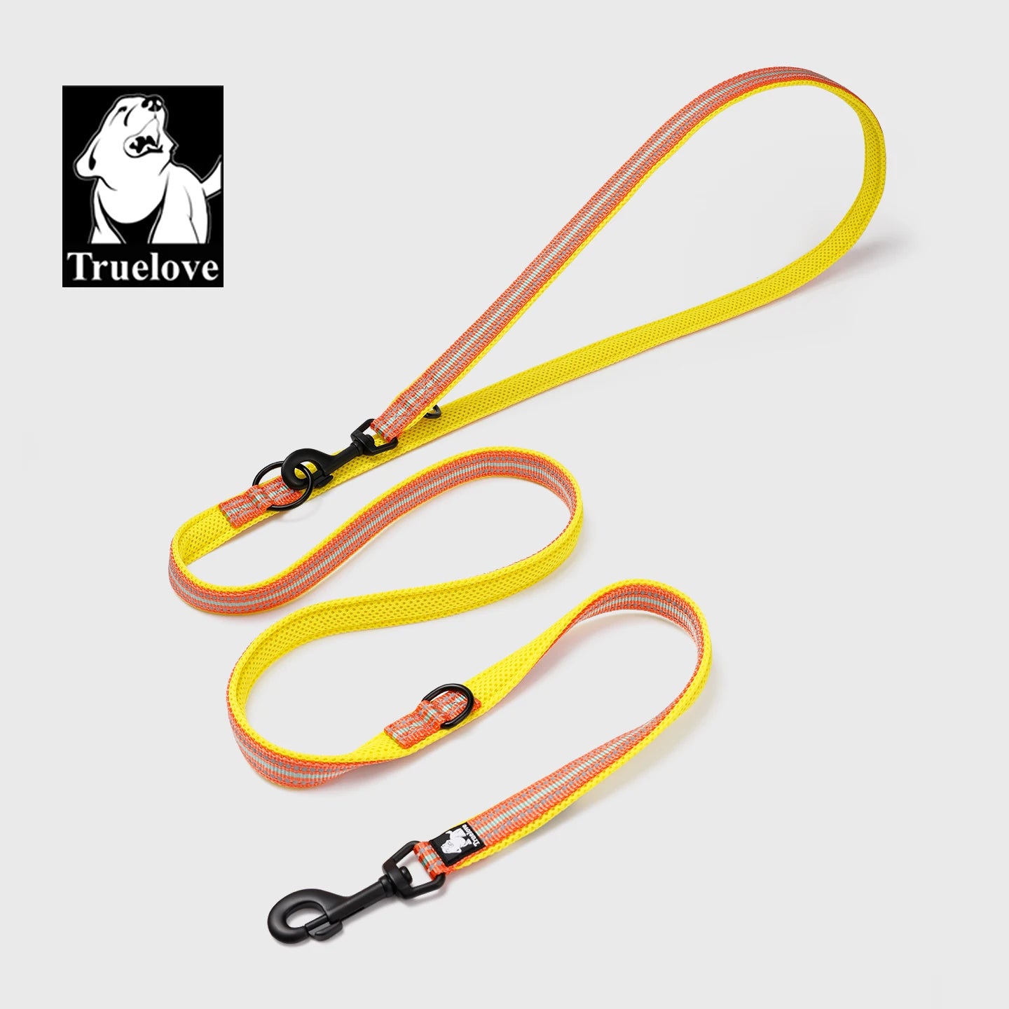 TRUELOVE 7-in-1 Adjustable Dog Leash TLL2411 – Reflective Multi-Function Hands-Free Lead