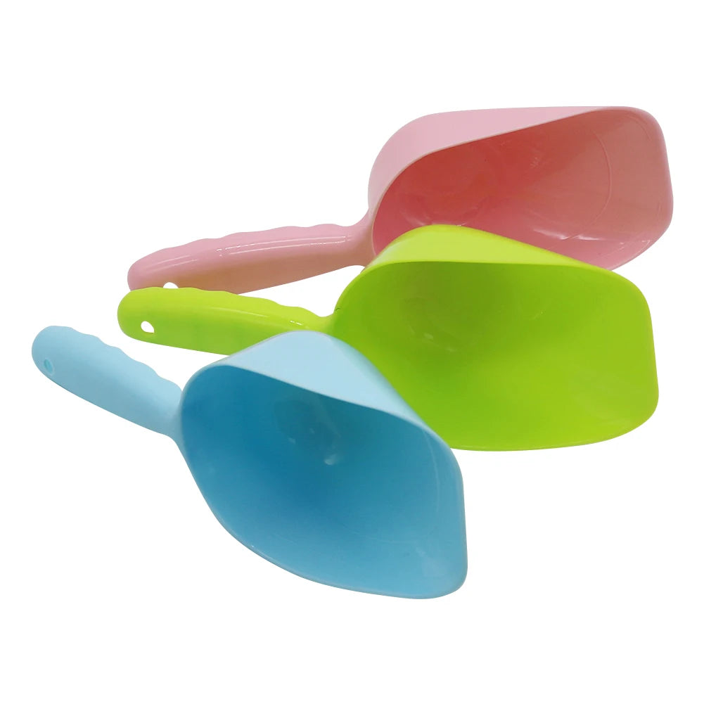 Large-Capacity Pet Feeding Scoop for Cats & Dogs – Eco-Friendly Plastic
