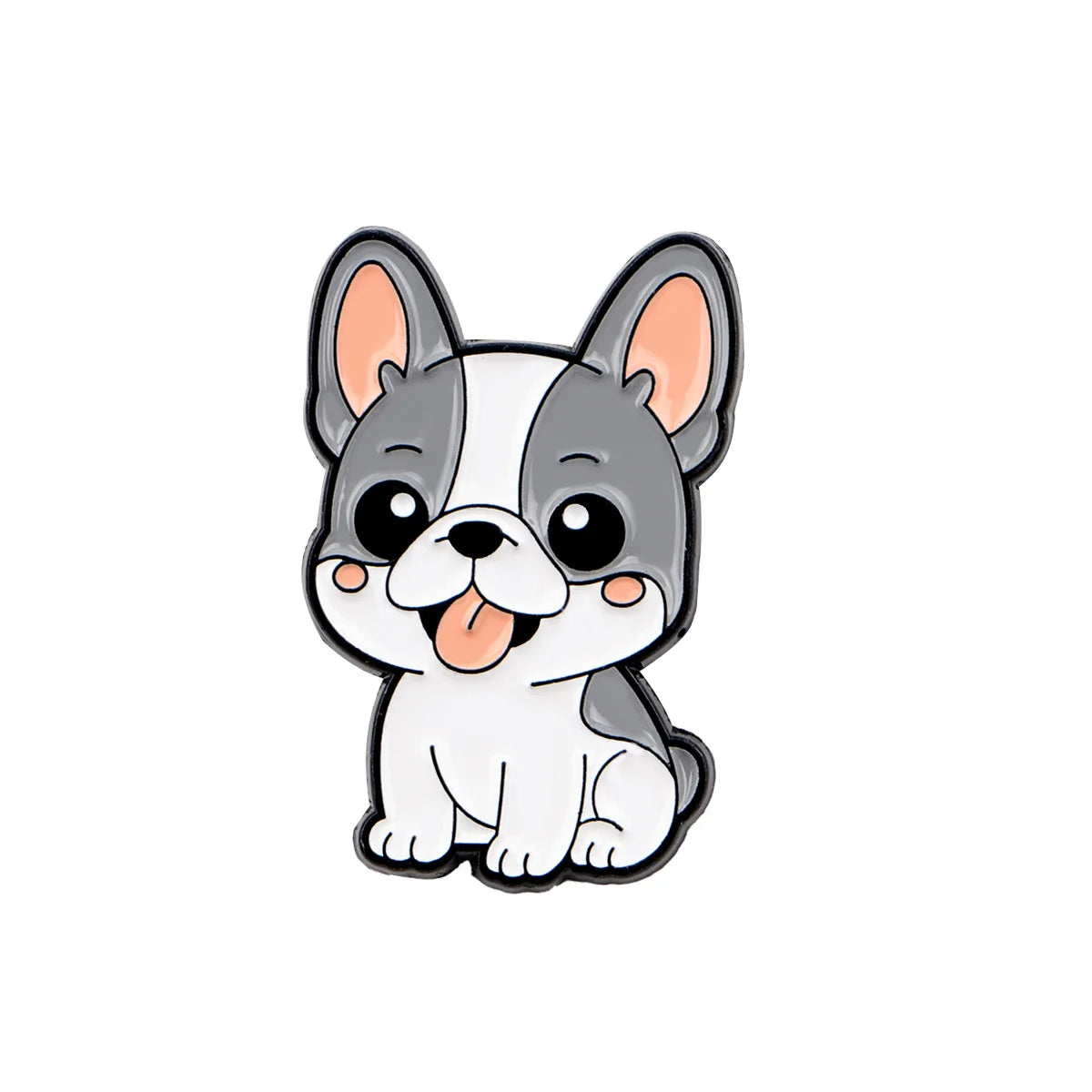 Cute Cartoon Dog Enamel Lapel Pins