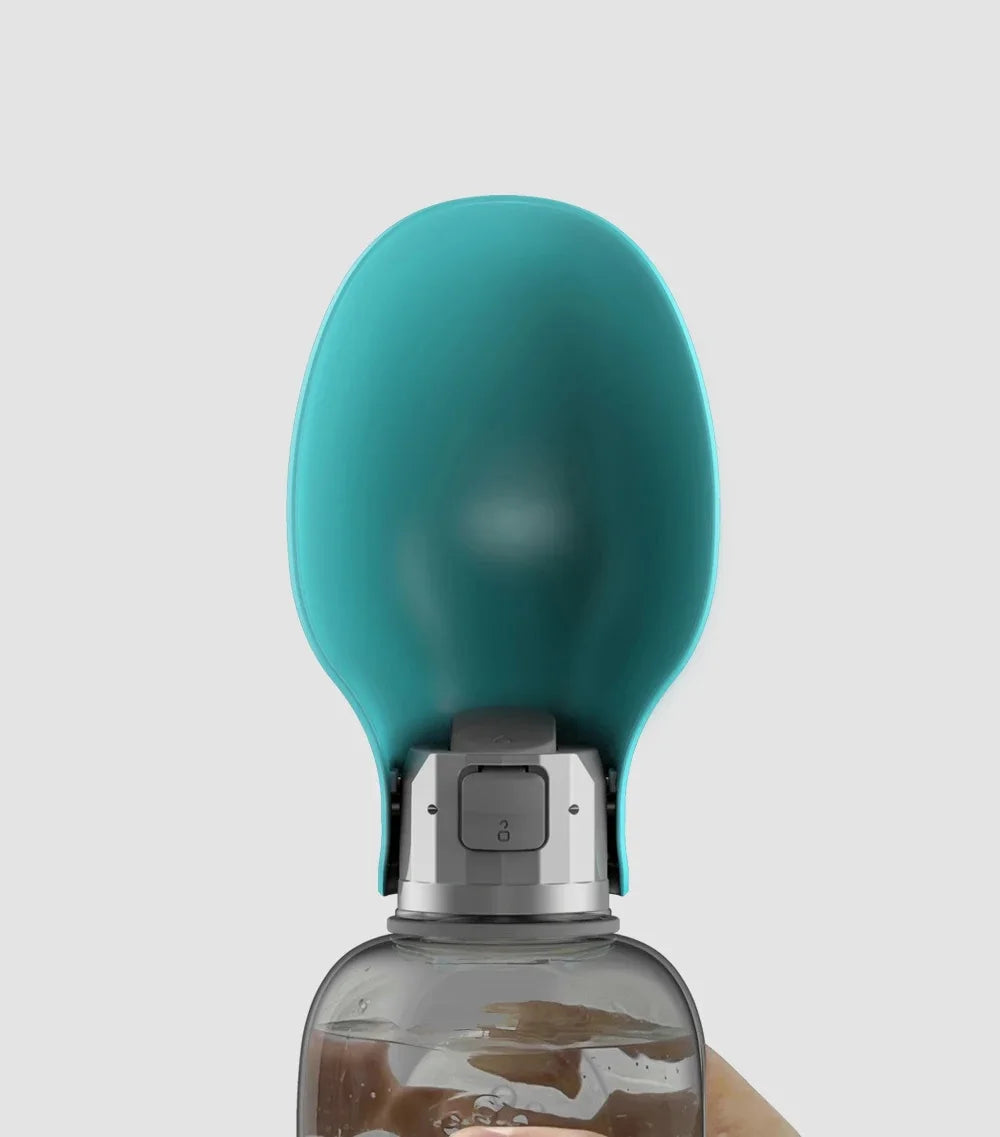 800ML Portable Dog Water Bottle Dispenser for Travel & Outdoor Use