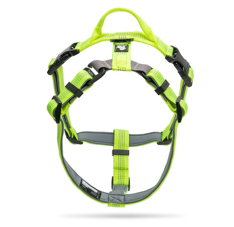 TRUELOVE Reflective Dog Harness TLH6171 – Adjustable Nylon Harness with Neoprene Padding
