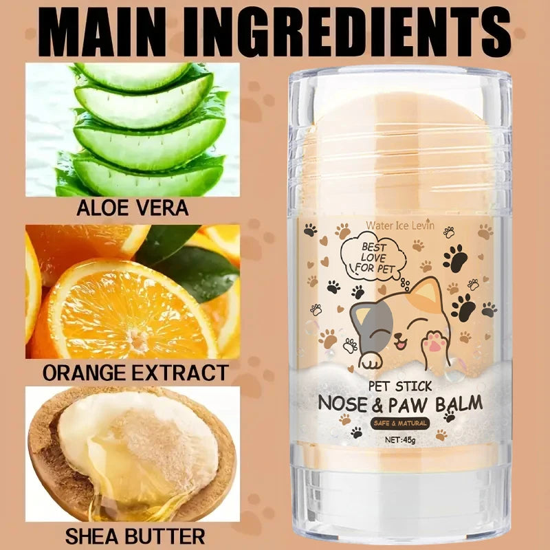 45g Dog Nose & Paw Balm – Moisturizer & Protector for Cats and Dogs
