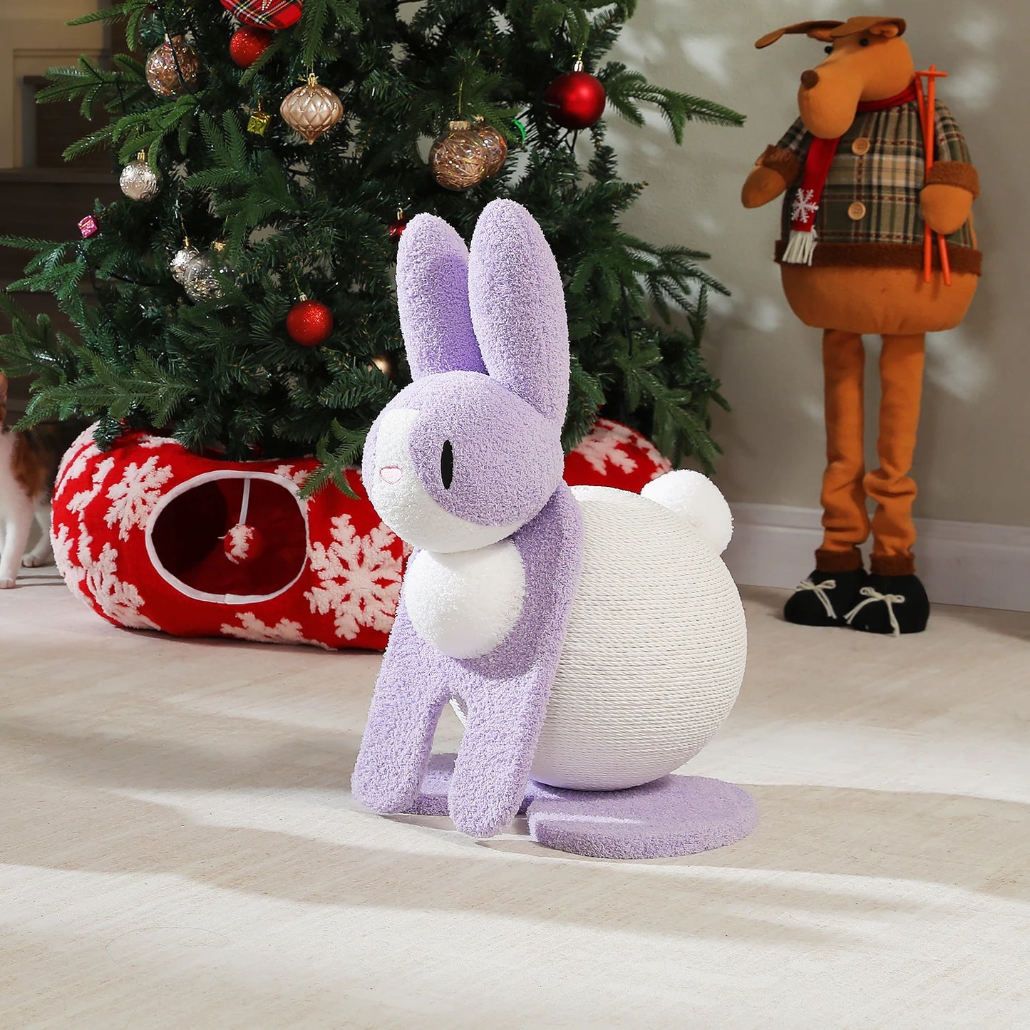 Modern Cat Scratching Post with Perch (61 cm)