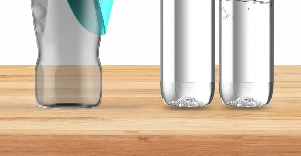 800ML Portable Dog Water Bottle Dispenser for Travel & Outdoor Use