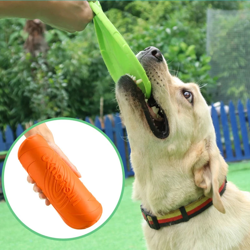 Safe TPR Flying Disc Dog Toy for Outdoor Fetch
