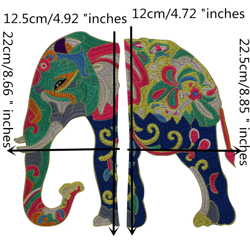 Cute Animal Embroidered Sew-On Patches