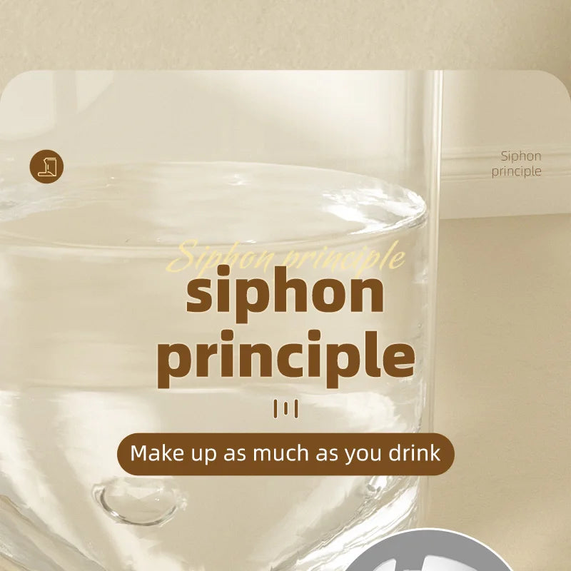 HOOPET Automatic Pet Feeder & Water Dispenser for Dogs & Cats