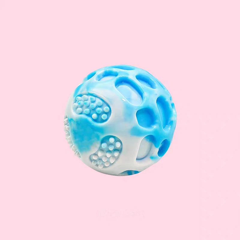 Durable Rubber Dog Ball Toy for Chewing & Training