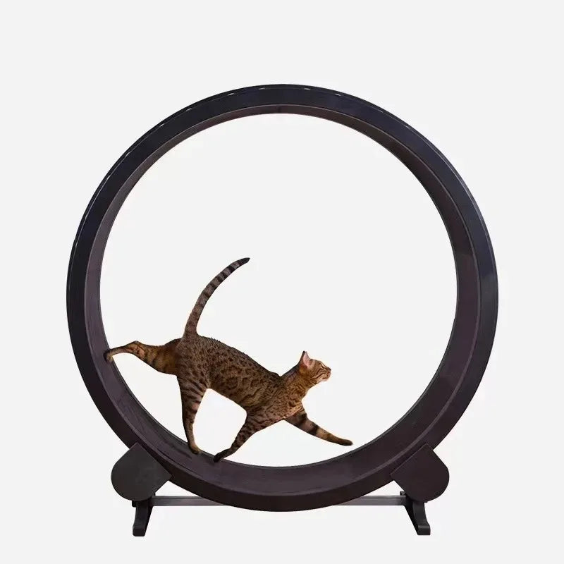 Silent Cat Treadmill Running Wheel – Multi-Function Fitness Toy for Cats & Small Dogs