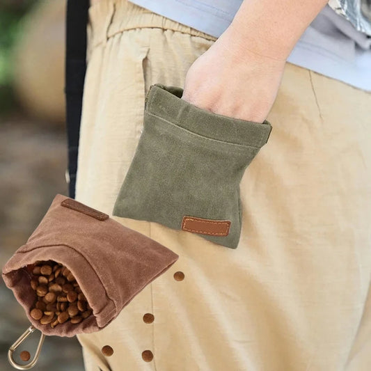 Portable Dog Training Treat Pouch – Waist Pack for Walks