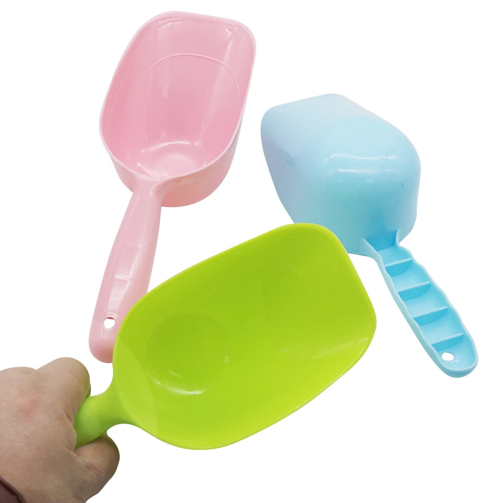 Large-Capacity Pet Feeding Scoop for Cats & Dogs – Eco-Friendly Plastic