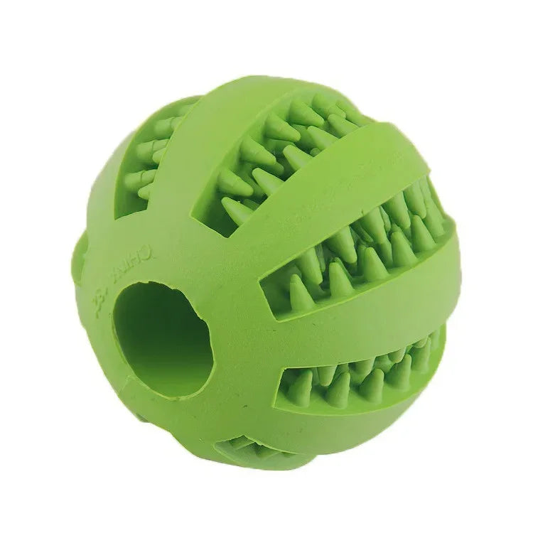 Bite-Resistant Treat Dispensing Dog Chew Ball