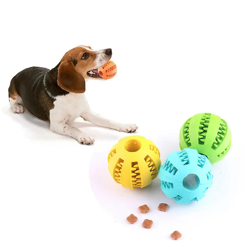 Bite-Resistant Treat Dispensing Dog Chew Ball