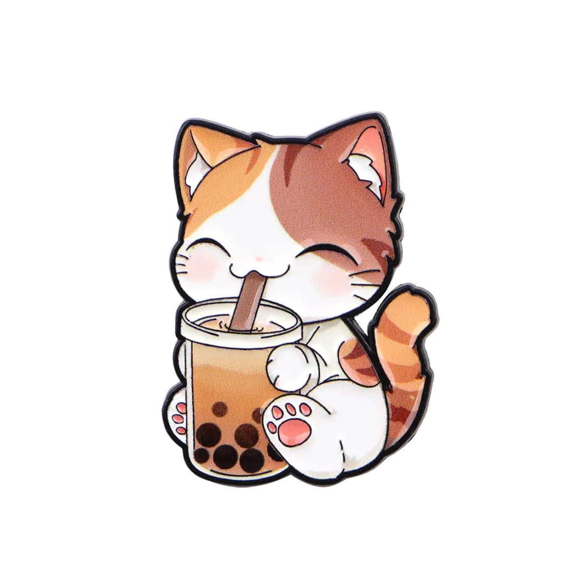 Cute Cat Series Enamel Lapel Pins
