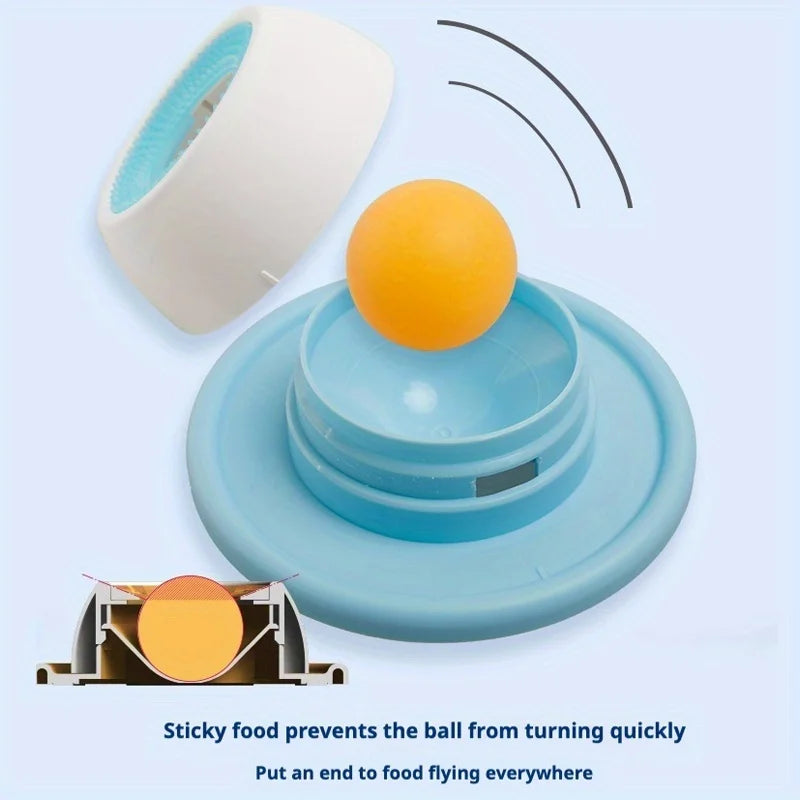 Slow Feeder Licking Plate for Cats & Dogs – Wet Food & Snack Dispenser