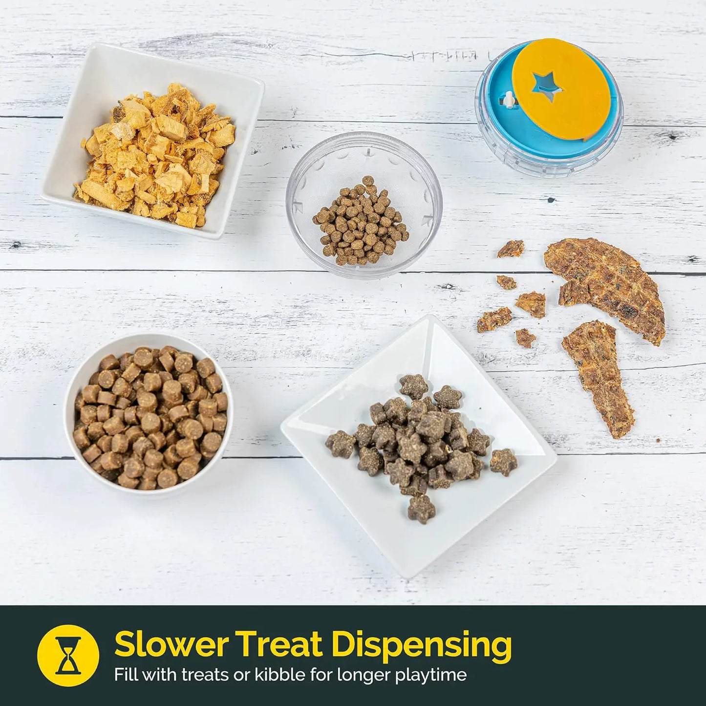 IQ Treat Ball – Interactive Dog Toy & Slow Feeder