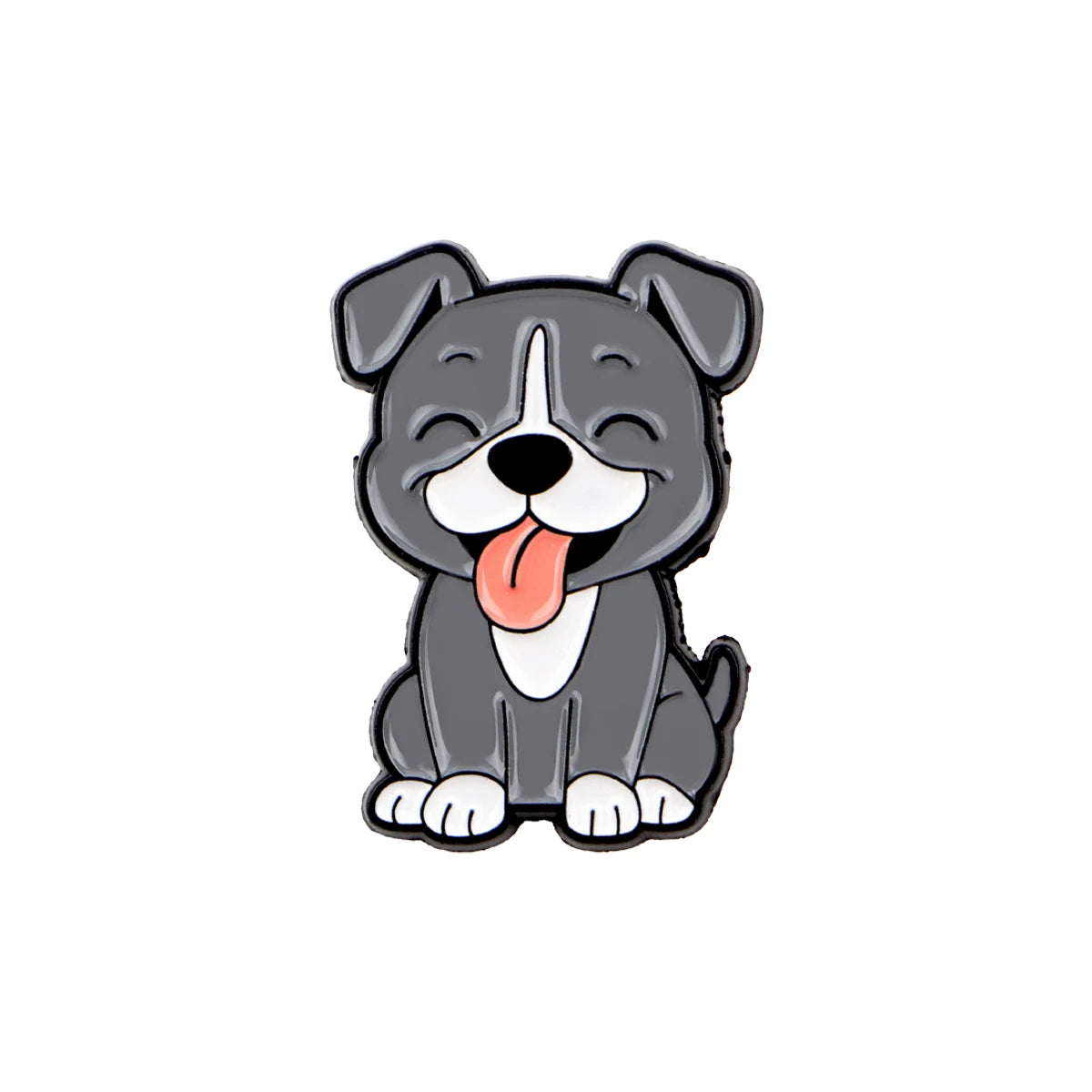 Cute Cartoon Dog Enamel Lapel Pins