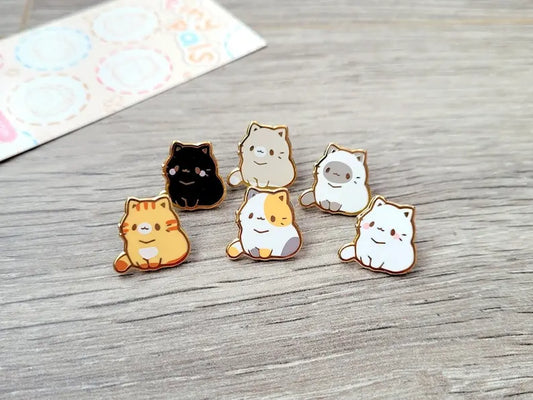 Tiny Pals Mini Enamel Pins | Cute Animal