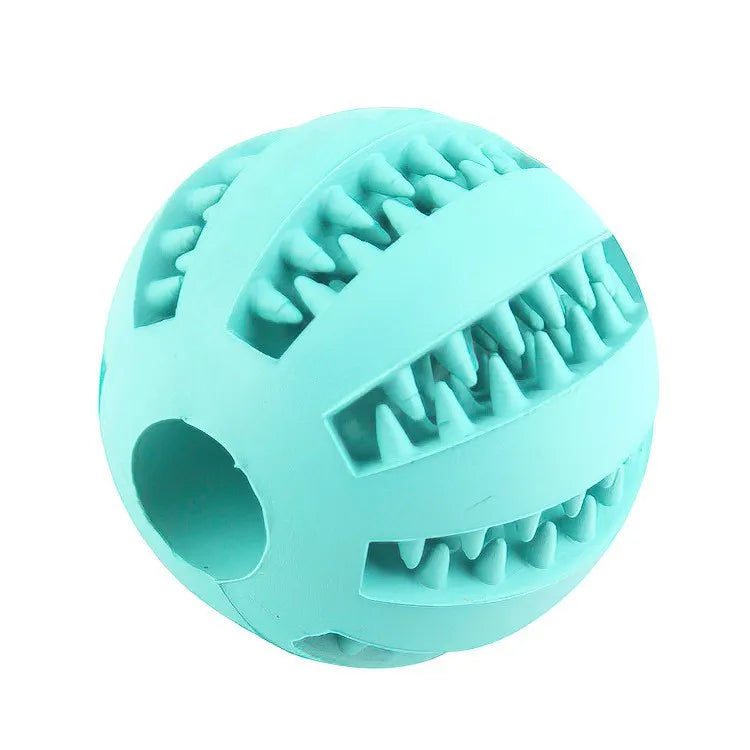 Bite-Resistant Treat Dispensing Dog Chew Ball