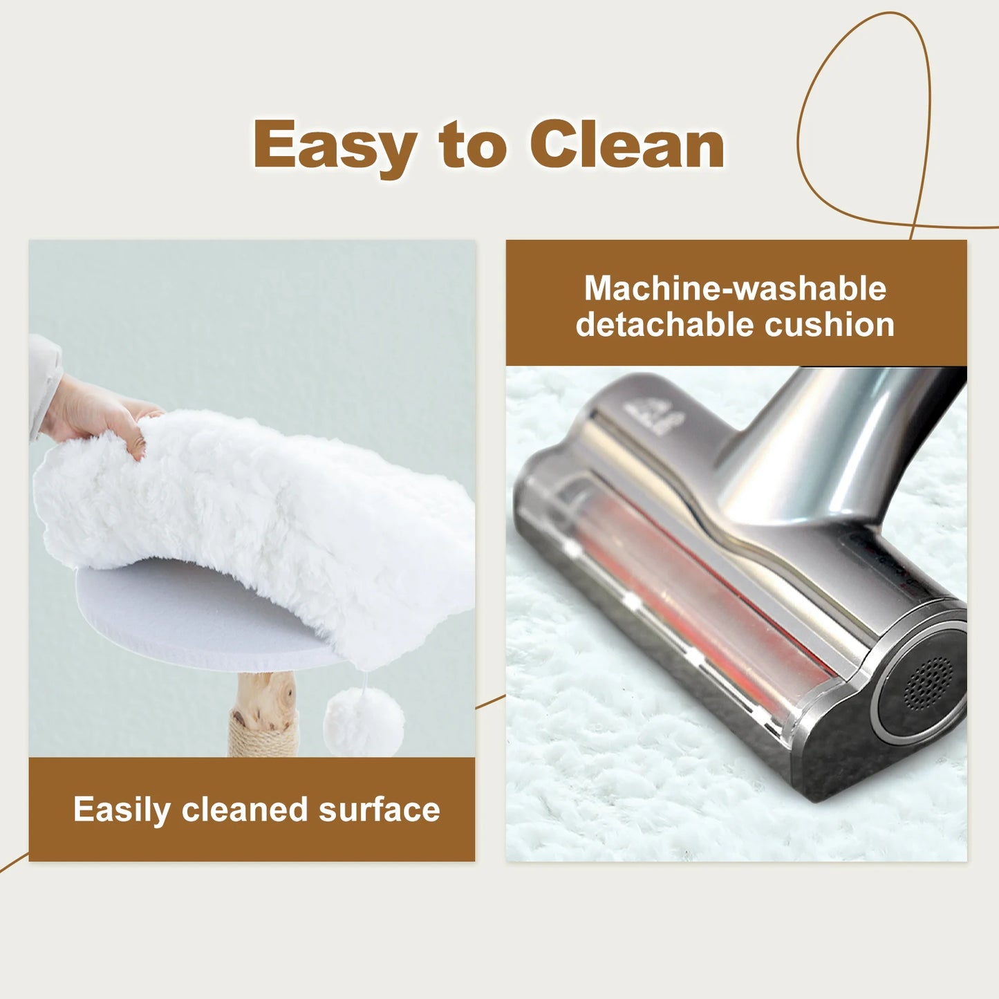 Flower-Shaped Modern Cat Tree with 2 Perches – Indoor Climbing Tower & Scratching Post  📂 Category