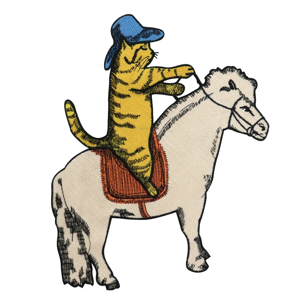 Cute Animal Embroidered Sew-On Patches