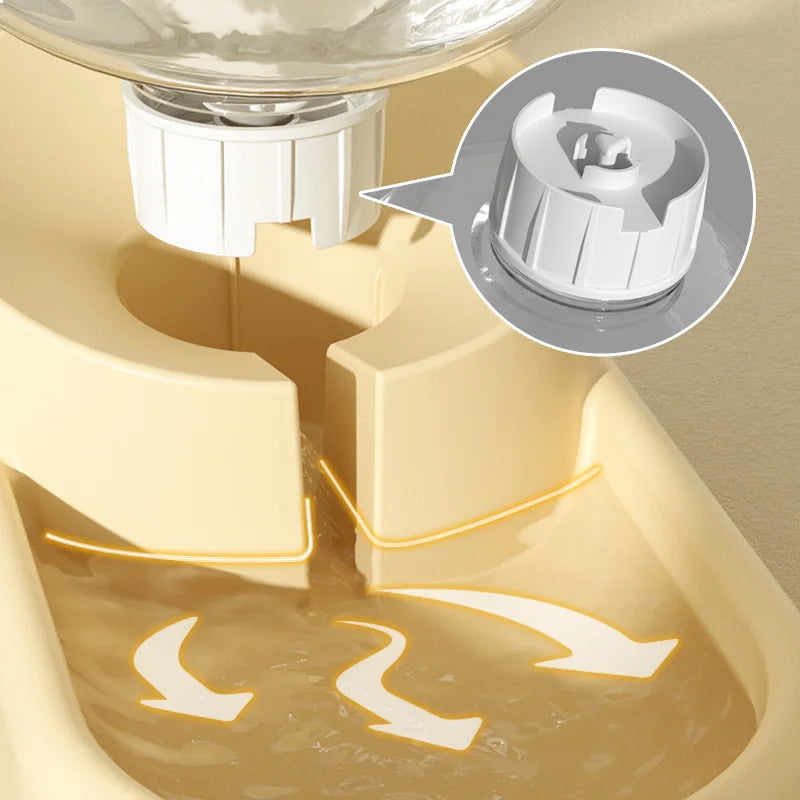 HOOPET Automatic Pet Feeder & Water Dispenser for Dogs & Cats