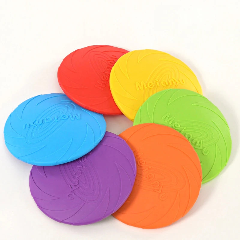 Safe TPR Flying Disc Dog Toy for Outdoor Fetch
