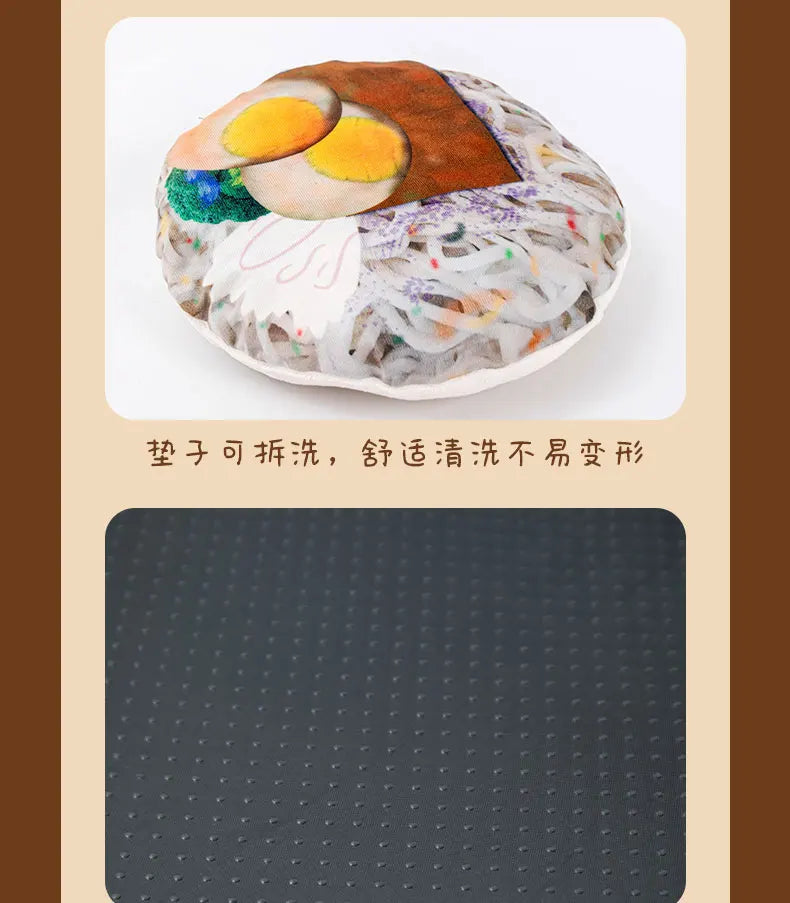 Instant Noodle Cup Cozy Pet House Bed for Cats & Small Dogs