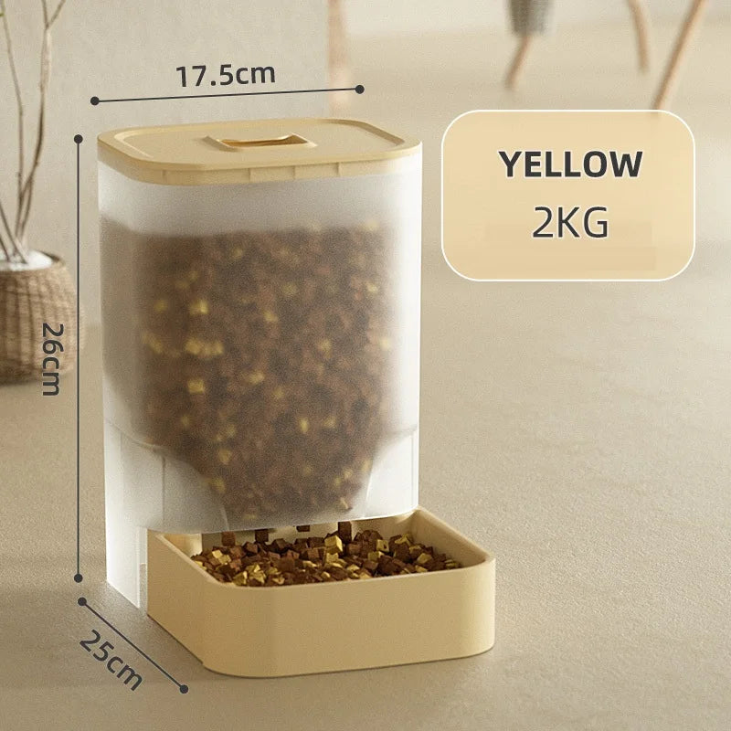 HOOPET Automatic Pet Feeder & Water Dispenser for Dogs & Cats