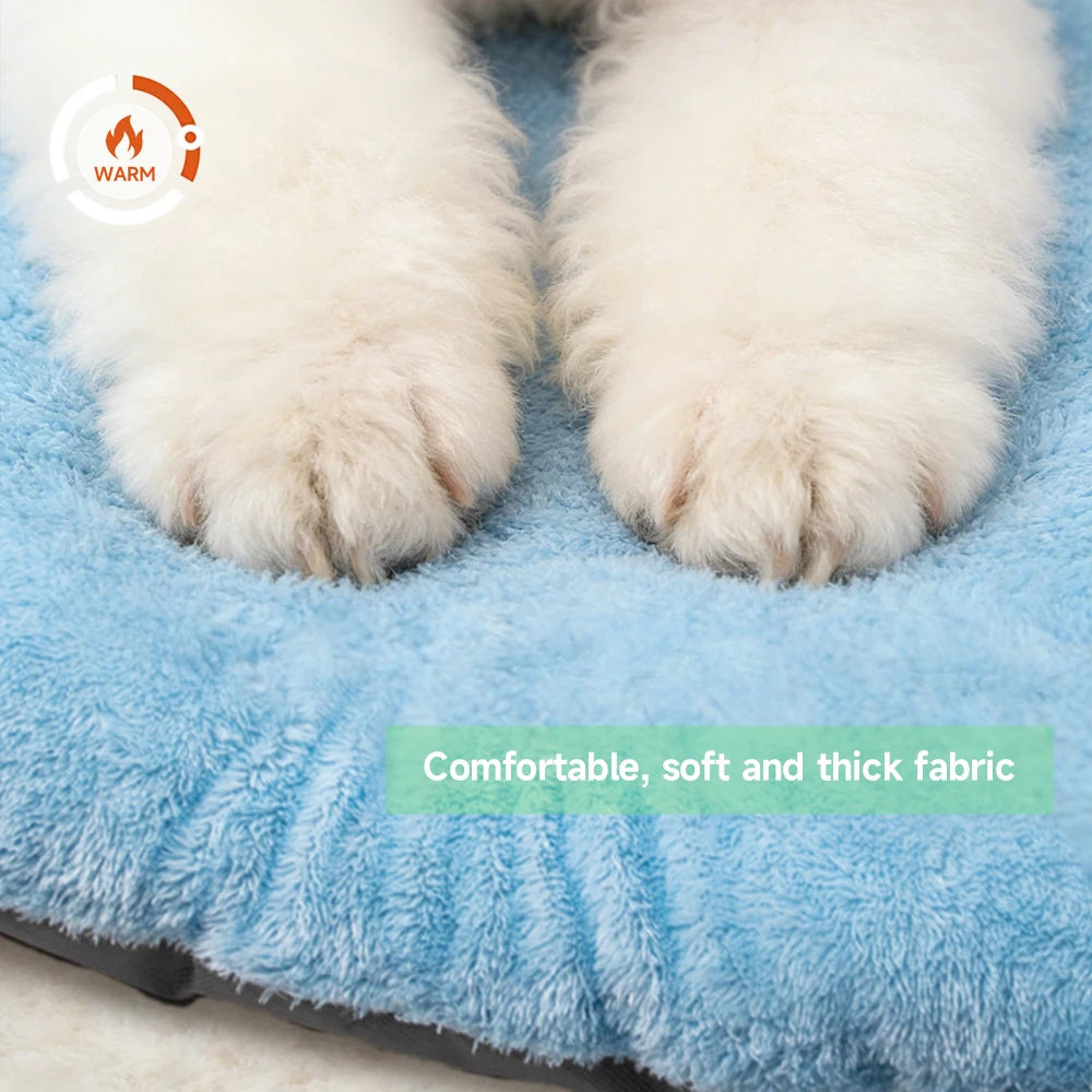 Faltbares Katzenhaus – Höhlenartiges Haustierbett für Katzen und kleine Hunde, abnehmbar und waschbar