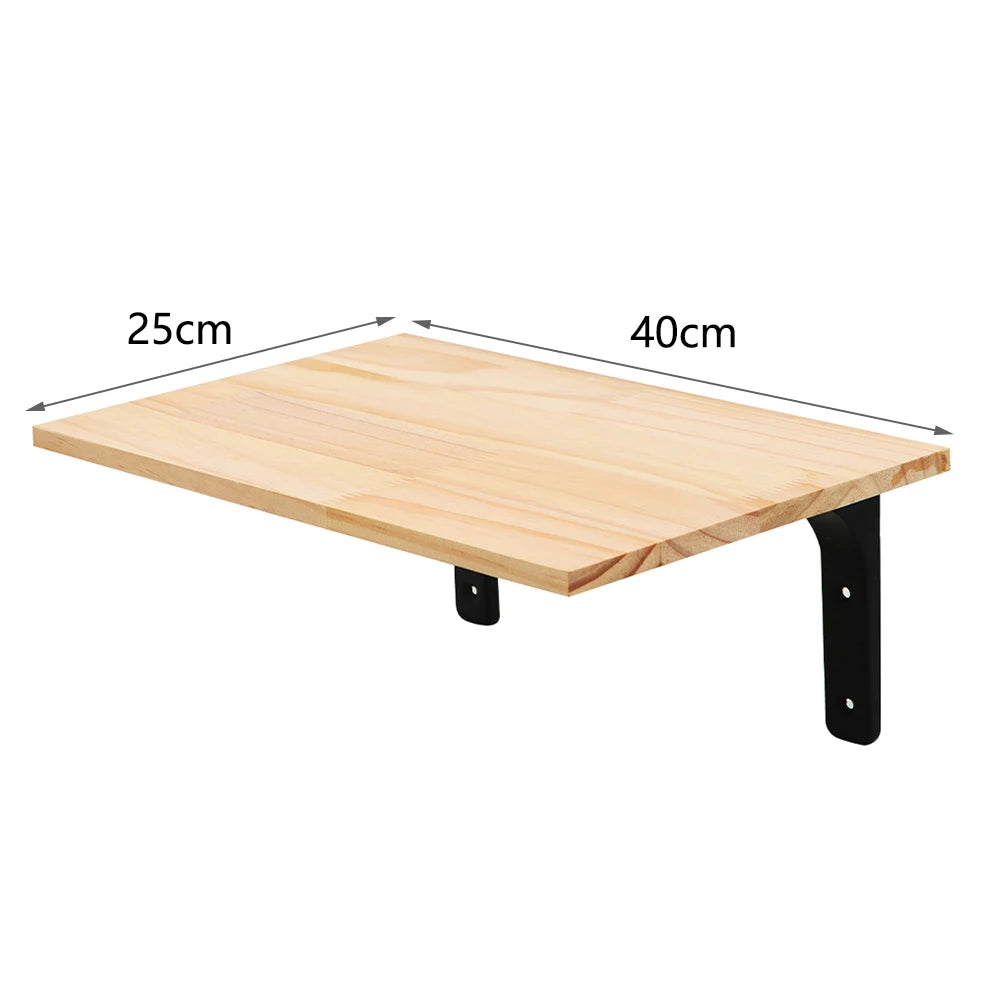 Wall-Mounted Wooden Cat Climbing Shelves with Hammock