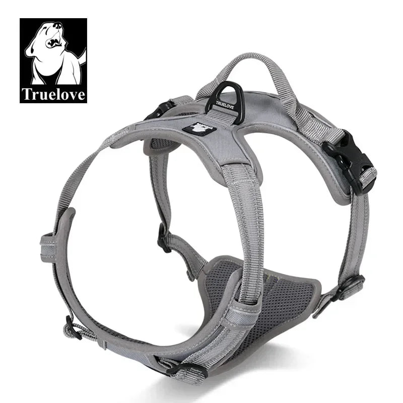 TRUELOVE No Pull Dog Harness TLH5651 – Adjustable Reflective Padded Pet Vest