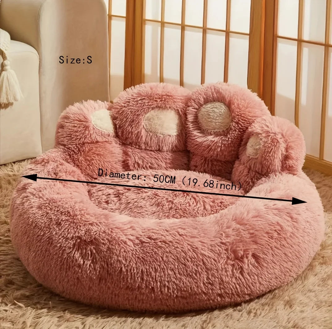 Breathable Corduroy Dog Bed for Small to XXL Dogs