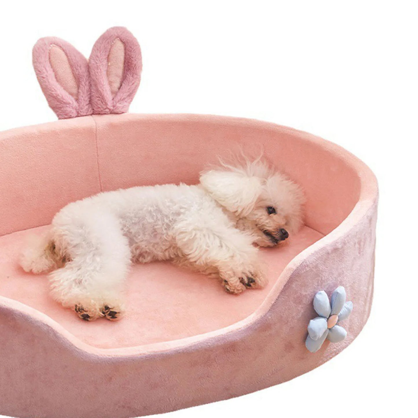 Detachable Washable Pet Bed – Soft & Warm Dog and Cat Sleeping Bed