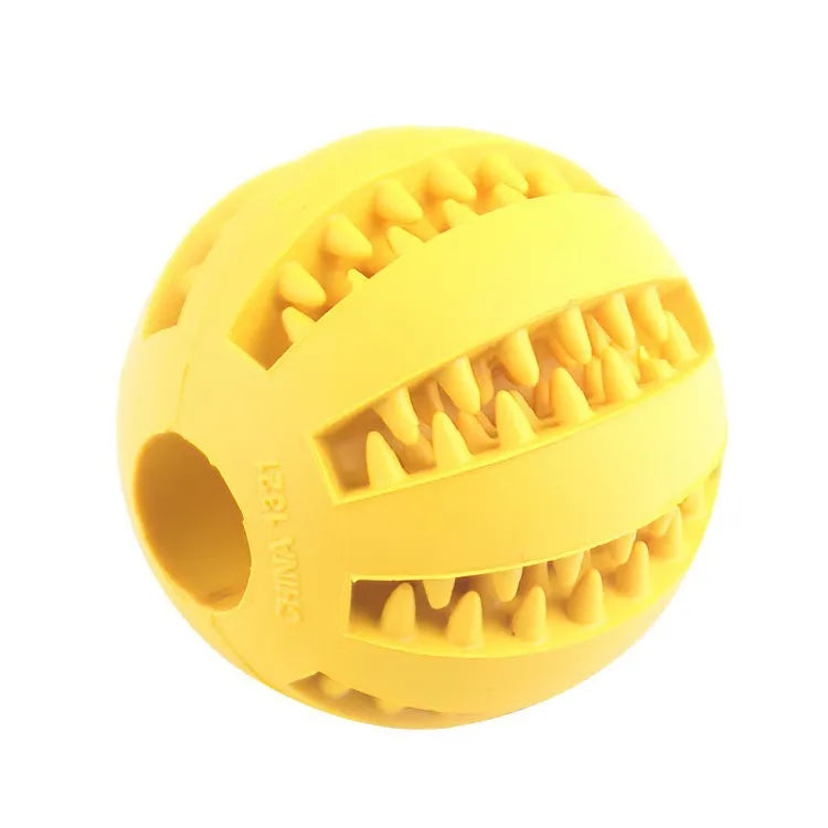 Bite-Resistant Treat Dispensing Dog Chew Ball