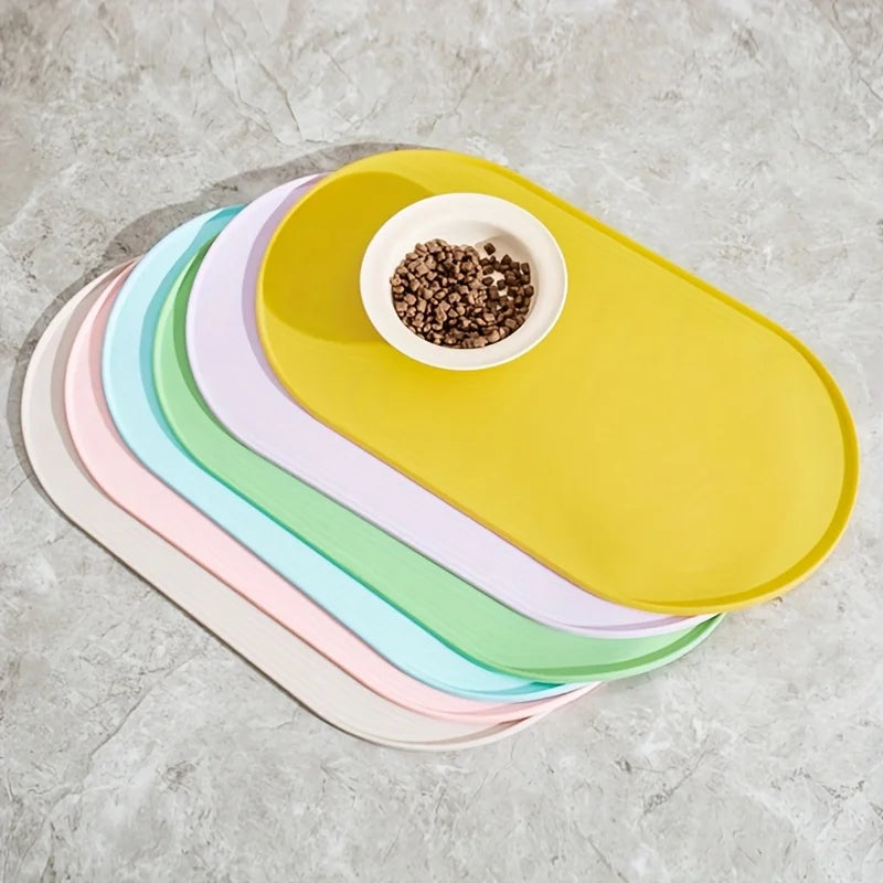 Non-Slip Waterproof Pet Feeding Mat for Cats & Dogs