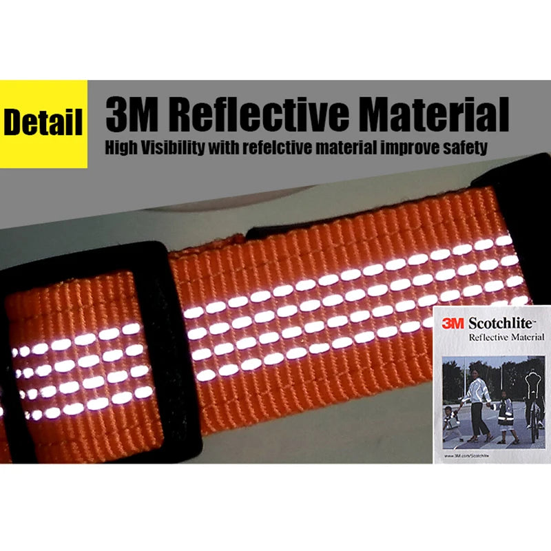 TRUELOVE Reflective Dog Harness TLH6171 – Adjustable Nylon Harness with Neoprene Padding