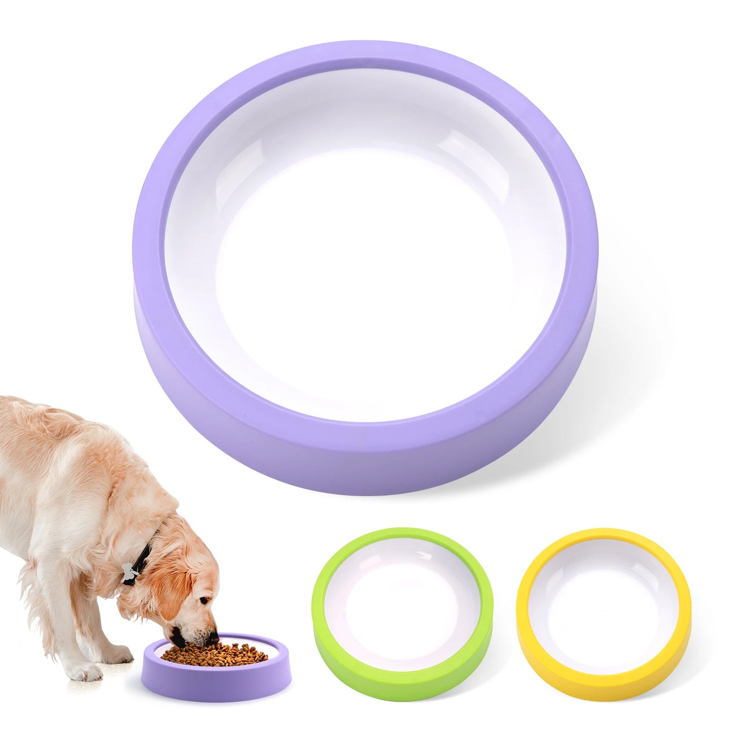Maze Slow Feeder Pet Bowl with Non-Slip Base