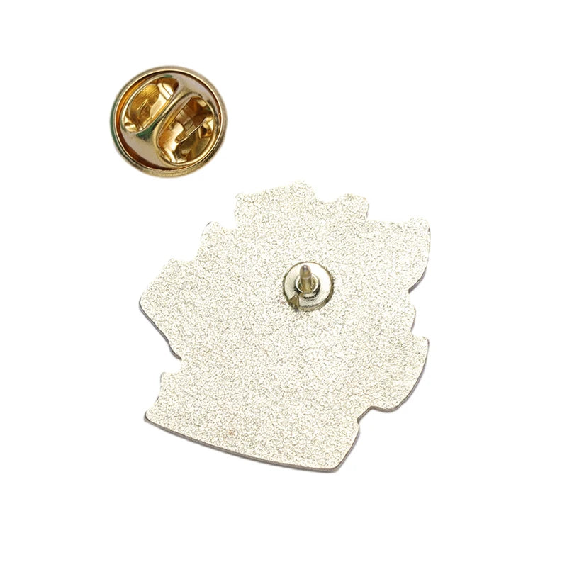 Cute Cartoon Cat Enamel Lapel Pin